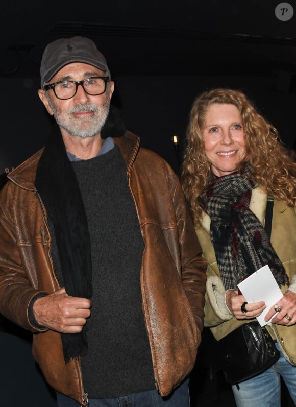 Exclusif - Thierry Lhermitte avec sa femme Hélène - Générale de la pièce "Groenland" avec Géraldine Danon au théâtre "La Scala" à Paris le 8 novembre 2019. © Coadic Guirec/Bestimage 