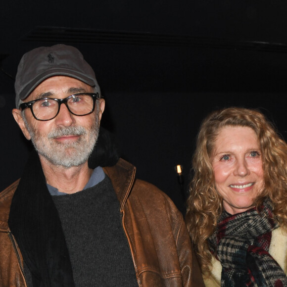 Exclusif - Thierry Lhermitte avec sa femme Hélène - Générale de la pièce "Groenland" avec Géraldine Danon au théâtre "La Scala" à Paris le 8 novembre 2019. © Coadic Guirec/Bestimage 