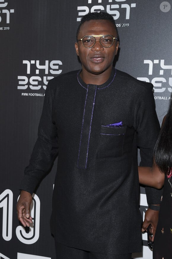 Marcel Desailly - Les célébrités arrivent à la cérémonie des Trophées Fifa "The Best" 2019 à la Scala à Milan, Italie le 23 septembre 2019. © Pierre Perusseau/Bestimage 