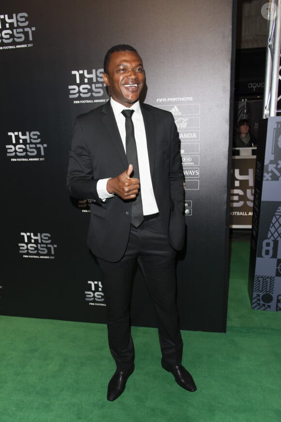 Marcel Desailly - The Best FIFA Football Awards 2017 au London Palladium à Londres, le 23 octobre 2017. © Pierre Perusseau/Bestimage 