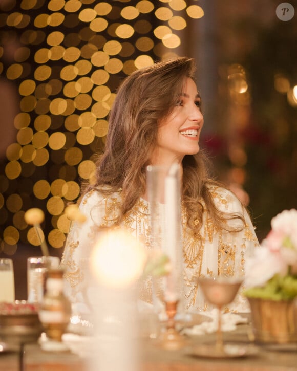 Dîner de pré-mariage du prince Hussein de Jordanie et de Rajwa al Saif, au palais royal à Amman (Jordanie), le 22 mai 2023. Le mariage du fils aîné du roi Abdallah II et de la reine Rania de Jordanie avec Rajwa al Saif, sera célébré le 1er juin 2023. 