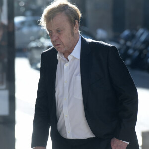 Il se confie 
Jacques Spiesser - Obsèques de François Florent ( François Eichholtzer, fondateur du Cours Florent d'art dramatique à Paris) en l'église Saint Roch à Paris, France, le 4 octobre 2021. © Bestimage