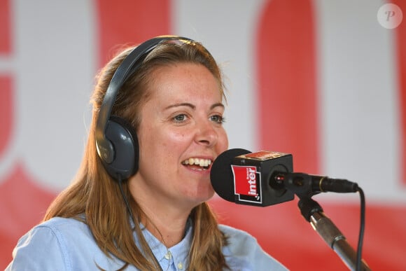 Charline Vanhoenacker - France Inter et l'équipe de "Par Jupiter" en direct depuis la Fête de l'Humanité 2018 au parc de la Courneuve le 14 septembre 2018 © Lionel Urman/Bestimage