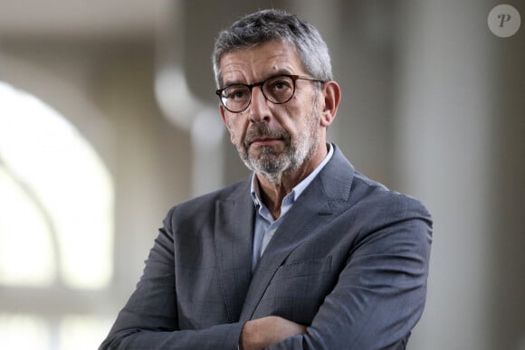 Michel Cymes participe au lancement des Journées pour une France en forme dans le cadre de la Grande Cause Nationale 2024 et à l'occasion des Jeux Olympiques et Paralympiques, Paris, le 10 avril 2024 © Stéphane Lemouton / Bestimage