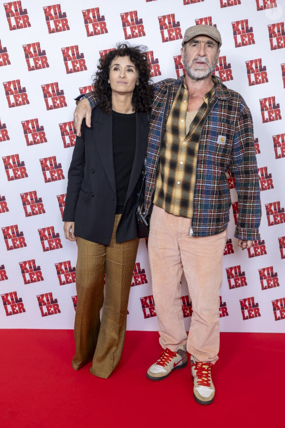 Rachida Brakni et Eric Cantona - Avant première Parisienne " The Killer " au Pathé Palace à Paris le 21 octobre 2024. © Olivier Borde / Guirec Coadic / Bestimage 