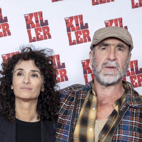 Rachida Brakni et Eric Cantona - Avant première Parisienne " The Killer " au Pathé Palace à Paris le 21 octobre 2024. © Olivier Borde / Guirec Coadic / Bestimage 