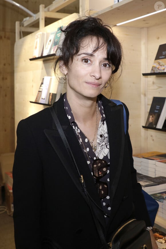 Rachida Brakni au Festival du Livre de Paris 2024 au Grand Palais Éphémère le 14 avril 2024. © Cédric Perrin / Bestimage 