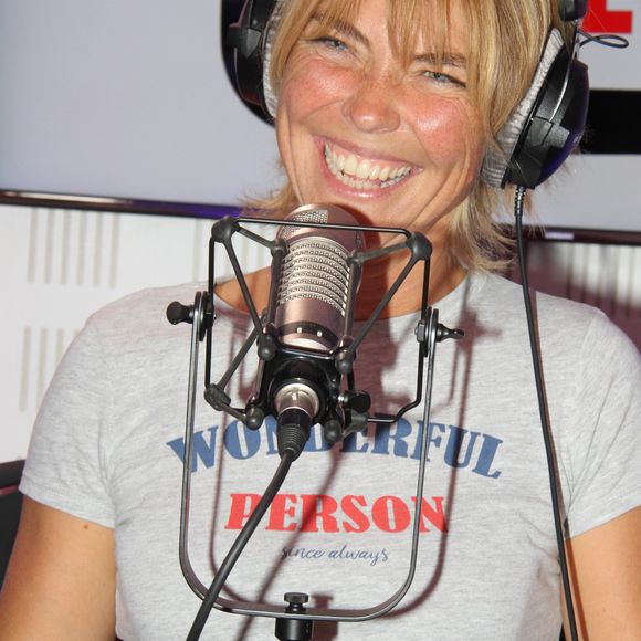 Côté vie personnelle, elle a quitté Paris.
Exclusif - Nathalie Vincent - Emission "Le Show de Luxe" sur la Radio Voltage à Paris le 18 octobre 2018. © Philippe Baldini/Bestimage