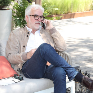 Exclusif - Pascal Praud - Internationaux de France de Tennis de Roland Garros 2023 - Jour 08 à Paris le 04 Juin 2023. © Bertrand Rindoff / Bestimage 