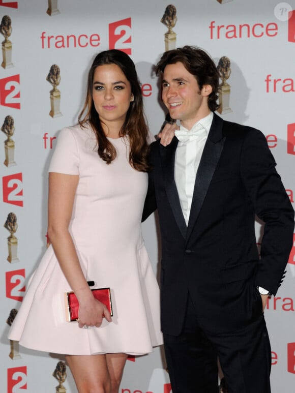 Anouchka Delon et Julien Dereims  aux Folies Bergere de Paris en mai 2016. Photo de Alban Wyters/ABACAPRESS.COM