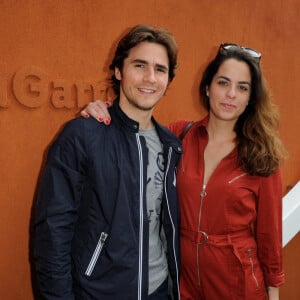 Anouchka Delon et Julien Dereims à Roland-Garros en mai 2016. Photo de Alban Wyters/ABACAPRESS.COM