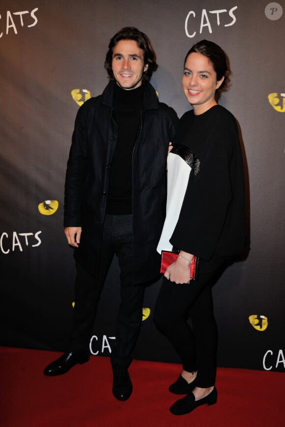 Anouchka Delon et Julien Dereims assistent a la premiere de Cats au theatre Mogador a Paris, France le 01 Octobre 2015. Photo de Alban Wyters/ABACAPRESS.COM