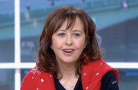 Valérie Bonneton reçoit une belle déclaration d'amour dans Télématin, sur France 2.