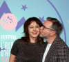 Valérie Bonneton, Guillaume De Tonquédec au photocall des arrivées de la cérémonie de clôture du 27ème Festival International du Film de Comédie de l'Alpe d'Huez, France, le 20 janvier 2024. © Dominique Jacovides/Bestimage