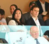 Pauline Ducruet, Marie et Louis Ducruet lors de la finale du Rolex Masters 1000 de Monte-Carlo à Roquebrune-Cap-Martin le 14 avril 2024. © Bruno Bebert / Bestimage 