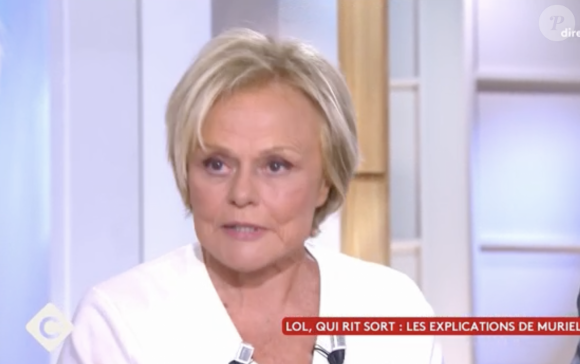 Muriel Robin dans C à Vous, France 5