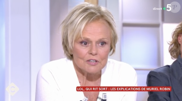 Muriel Robin dans C à Vous, France 5