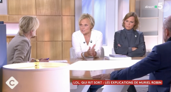 Muriel Robin dans C à Vous, France 5