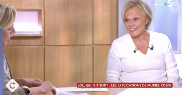 Muriel Robin dans C à Vous, France 5