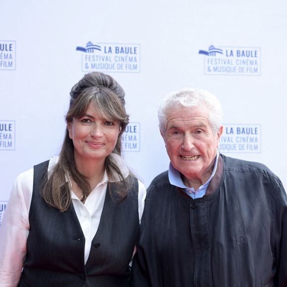 Claude Lelouch et sa femme Valérie Perrin - 10ème Festival du Cinéma et de la Musique de Film à La Baule le 29 juin 2024. © Rachid Bellak/Bestimage