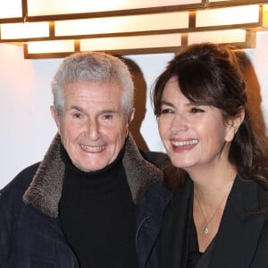 Claude Lelouch et Valérie Perrin-Lelouch - Défilé de Mode Stéphane Rolland, Collection Haute Couture Printemps/Été 2024 - Front Row, à la Salle Pleyel dans le cadre de la Fashion Week de Paris, France, le 23 Janvier 2024. © Bertrand Rindoff / Bestimage 