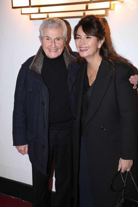 Claude Lelouch et Valérie Perrin-Lelouch - Défilé de Mode Stéphane Rolland, Collection Haute Couture Printemps/Été 2024 - Front Row, à la Salle Pleyel dans le cadre de la Fashion Week de Paris, France, le 23 Janvier 2024. © Bertrand Rindoff / Bestimage 