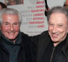 Exclusif - Claude Lelouch et Michel Drucker - Première du film "Tourner pour vivre" sur la vie cinématographique de Claude Lelouch (50 films) à Paris le 25 Avril 2022. © Bertrand Rindoff / Bestimage 