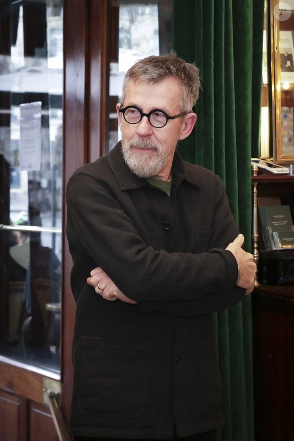 Jamy Gourmaud - Remise du Prix Vins et Livres aux Deux Magots à Paris, France, le 11 mars 2024.