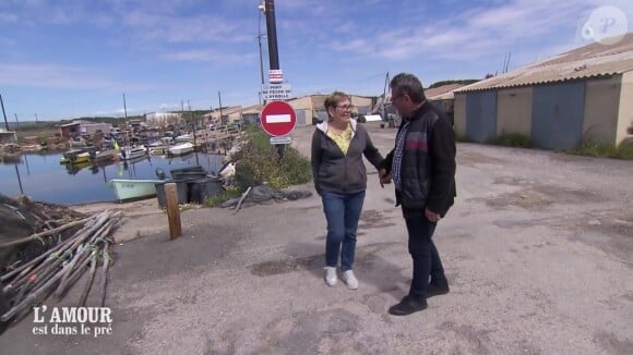 Gilles et Marie dans "L'amour est dans le pré"