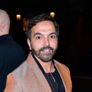 Kamel Ouali à la sortie de la soirée de l'exposition "Thierry Mugler: couturissime" au Musée des Arts Décoratifs (MAD) à Paris le 28 septembre 2021. © Pierre Perusseau / Bestimage