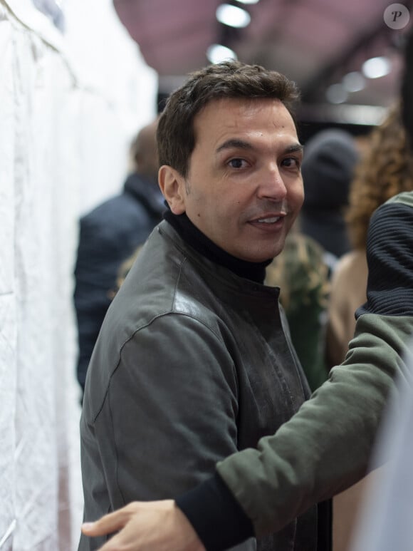 Exclusif - Kamel Ouali - Backstage du concert anniversaire des 130 ans de la Tour Eiffel à Paris, qui sera diffusé le 26 octobre sur France 2. Le 2 octobre 2019. © Perusseau-Veeren/ Bestimage