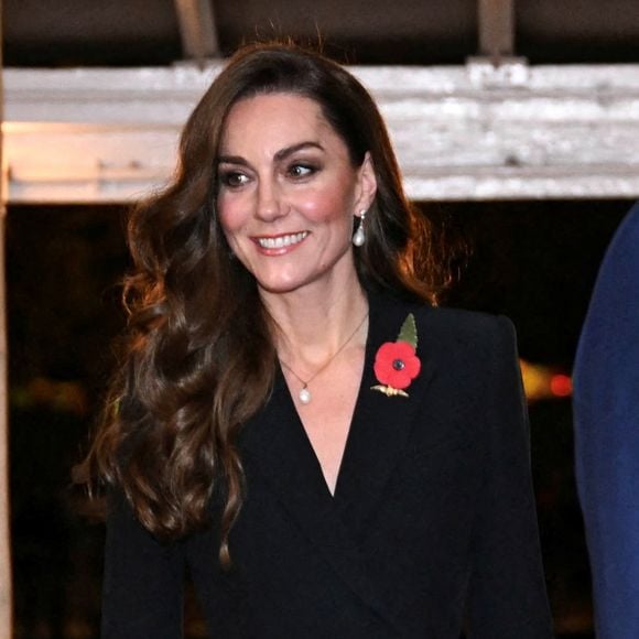 Catherine Kate Middleton, princesse de Galles - La famille royale du Royaume Uni assiste au Festival du souvenir (Festival of Remembrance) au Royal Albert Hall, Londres le 9 novembre 2024. © Chris Ratcliffe / Pool / Julien Burton via Bestimage