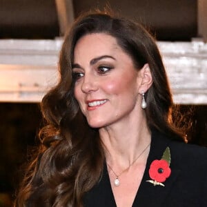 Catherine Kate Middleton, princesse de Galles - La famille royale du Royaume Uni assiste au Festival du souvenir (Festival of Remembrance) au Royal Albert Hall, Londres le 9 novembre 2024. © Chris Ratcliffe / Pool / Julien Burton via Bestimage 