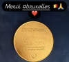 L'acteur était en Belgique où il a reçu la Médaille de Reconnaissance de la Ville de Bruxelles
