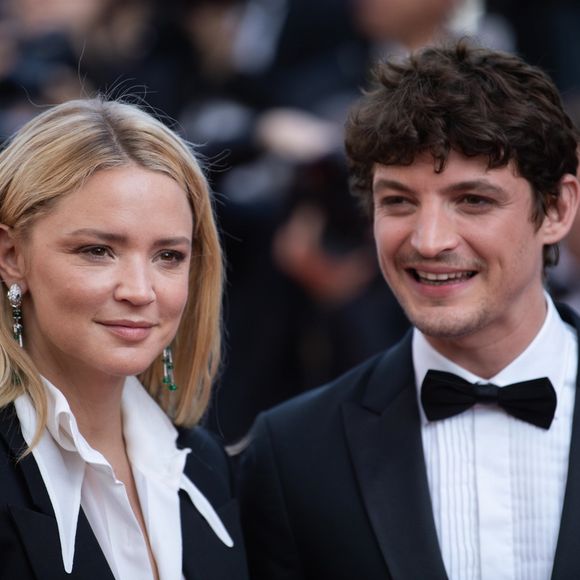 Niels Schneider et sa compagne Virginie Efira - Montée des marches du film "Hors Normes" pour la clôture du 72ème Festival International du Film de Cannes. Le 25 mai 2019 