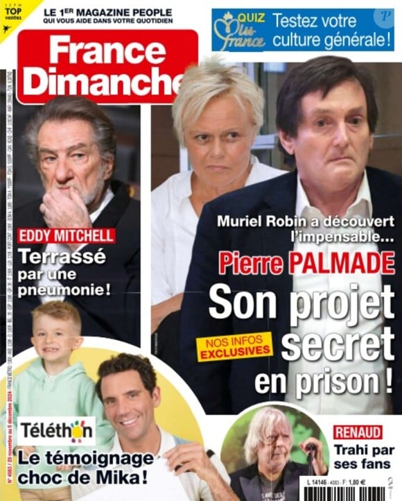 Les confidences de Didier Gustin a découvrir dans le nouveau numéro de "France Dimanche".