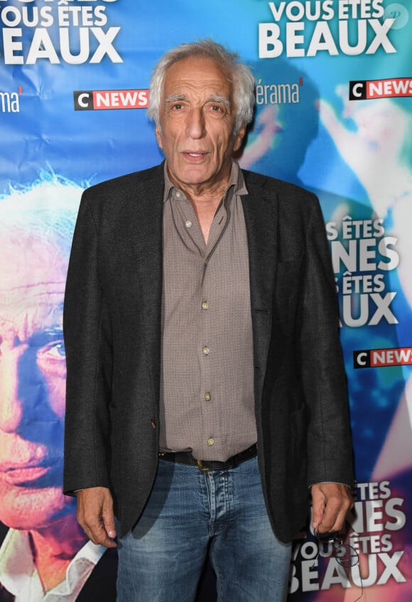 Gérard Darmon - Avant-première du film "Vous êtes jeunes, vous êtes beaux" au cinéma Gaumont Opéra à Paris, le 23 septembre 2019. © Coadic Guirec/Bestimage