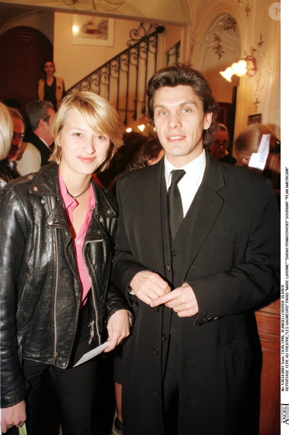 Archives - portrait - Marc Lavoine et son ex Sarah Poniatowski