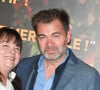 Clovis Cornillac (acteur et réalisateur) et sa mère Myriam Boyer au photocall de l'avant-première du film "C'est Magnifique !" au cinéma UGC Ciné Cité Les Halles à Paris le 31 mai 2022. © Coadic Guirec / Bestimage 