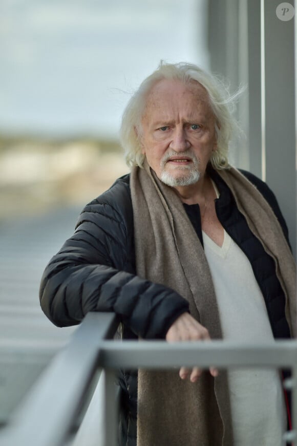 Niels Arestrup, président du jury - Troisième jour du festival du film policier Reims Polar. Le 7 avril 2022 © Franck Castel / Bestimage