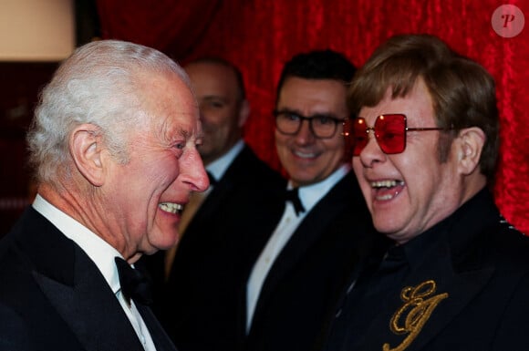 Le roi Charles III assiste à la Royal Variety Performance au the Royal Albert Hall, ) Londres, le 22 novembre 2024.