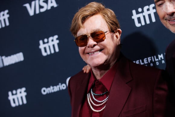 Elton John à la première de ''Elton John: Never Too Late'' lors du Festival international du film de Toronto le 6 septembre 2024.