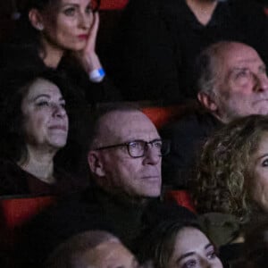 Exclusif - Anthony Delon, Loup Delon, Liv Delon lors de la soirée hommage Ciné-concert symphonique "Alain Delon, le dernier Samouraï" au palais des congrès à Paris le 8 novembre 2024 le jour de son anniversaire. Pour cette soirée, le chef d'orchestre Vahan Mardirossian a dirigé l'orchestre symphonique de Douai. © Moreau / Jacovides / Bestimage