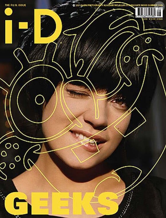 Lily Allen en couverture d'ID, août 2009 !