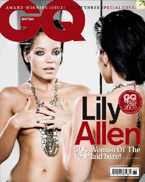Lily Allen en couverture de GQ UK, octobre 2009 !