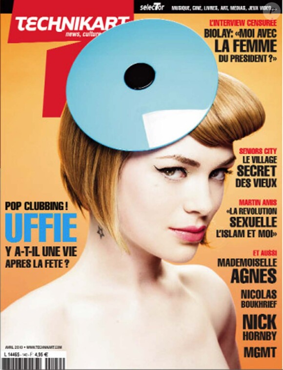 Uffie en couverture de Technikart, avril 2010 !