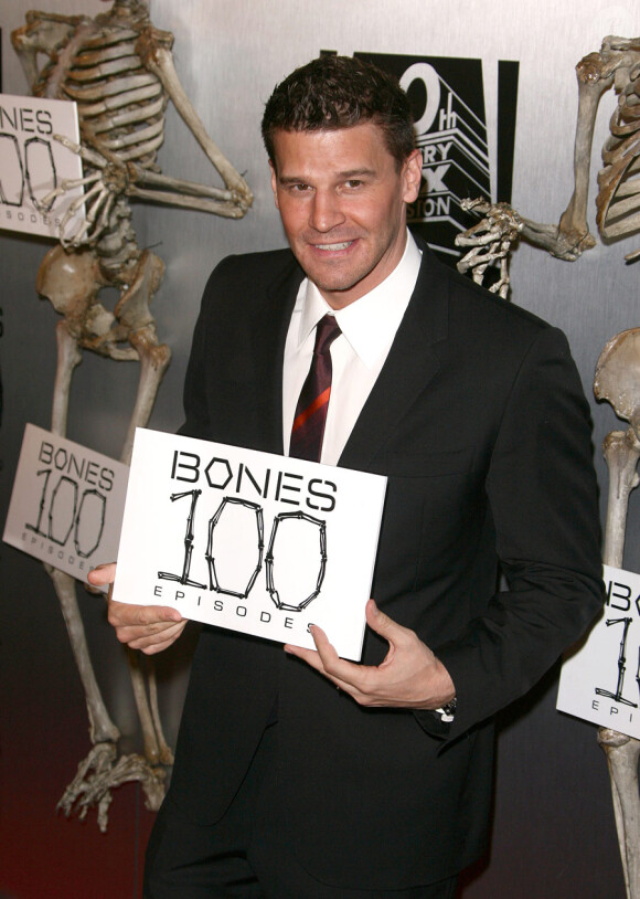David Boreanaz lors de la soirée fêtant le 100e épisode de la série Bones, au 650 North à West Hollywood le 7 avril 2010