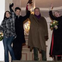 La reine Margrethe de Danemark s'expose... avant de faire la retraite aux flambeaux en famille !