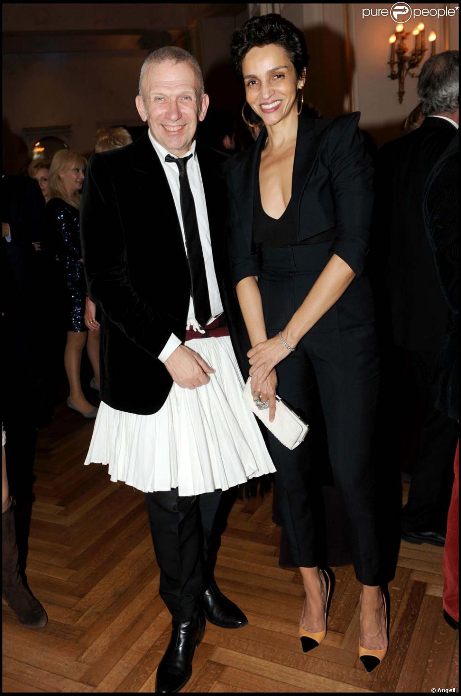 Jean-Paul Gaultier et Farida Khelfa à l'ouverture du 11e Festival du