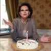 Claudia Cardinale pour son anniversaire à Turin le 15 avril